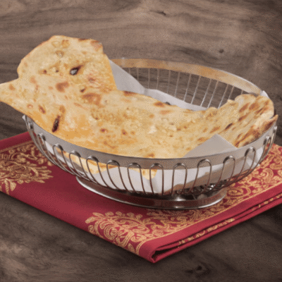 Cheese and Garlic Naan